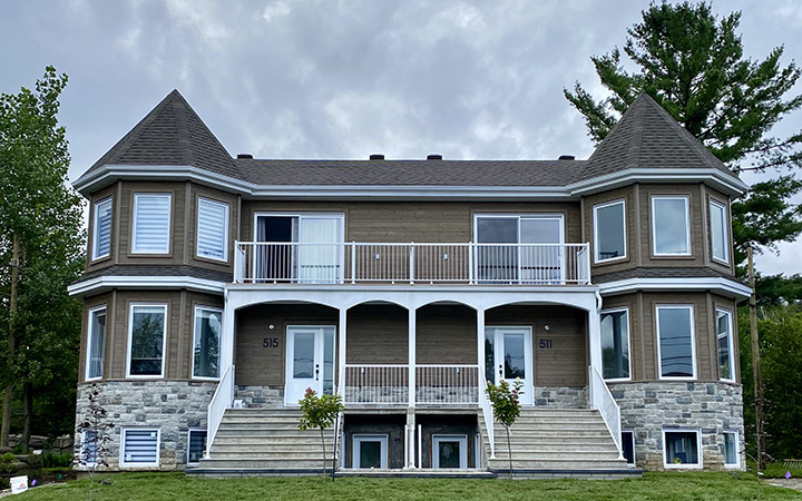 Construction maison neuve Laurentides Maxime Quesnel.