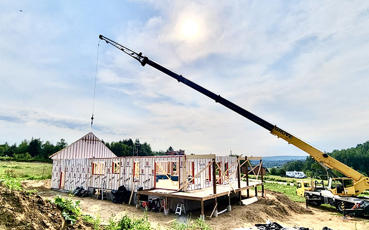 Construction maison neuve Laval Rive-Nord Maxime Quesnel.