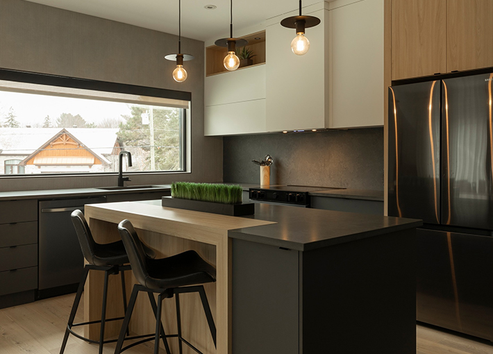 Rénovation de cuisine Construction Maxime Quesnel.