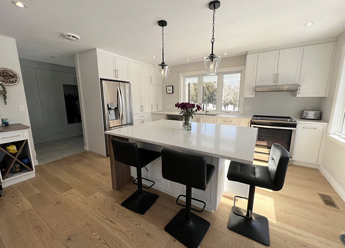 Rénovation de cuisine Laval.