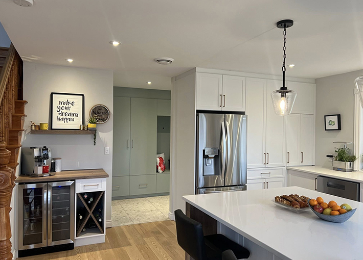 Rénovation de cuisine Rive-Nord.