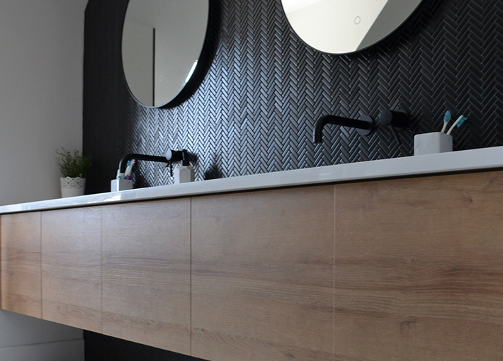 Rénovation de salle de bain Construction Maxime Quesnel.